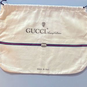 Gucci Anniversary Collection Dust Bag